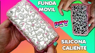 Funda de movil de silicona caliente  Manualidades faciles COMO SE HACE [upl. by Oderf]