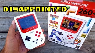 RetroBit GoRetro Portable 260 Games quotDisappointedquot [upl. by Oruntha]