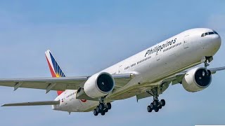 PHILIPPINE AIRLINES  BANGKOKMANILA  ECONOMY CLASS  BOEING 777300ER  RPC7774 [upl. by Ecinahs807]