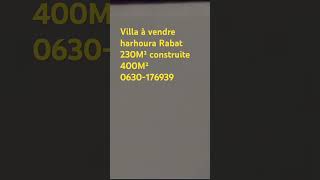 villa à vendre harhoura sup terrain 227 M² construit 400 M² [upl. by Cordova128]