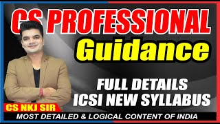 CS PROFESSIONAL GUIDANCE CLASS  TRAINING  ELECTIVE SUBJECTS  FACULTY  FEES  CS NKJ SIR [upl. by Cowden650]