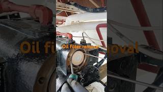 oil filter removal [upl. by Darej]