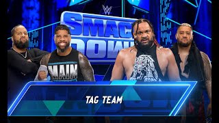 WWE Match  WWE Jey UsoJimmy Uso Vs Solo Sikoa Jacob Fatu [upl. by Schulein]