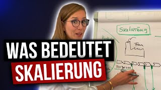 Was bedeutet Skalierung🤑📈  Einfach und verständlich erklärt🤙🏽 [upl. by Epoh]