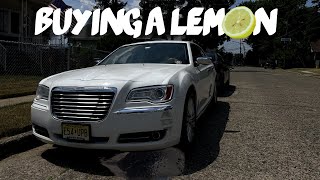 BUYING A LEMON CHRYSLER 300 [upl. by Yartnoed]