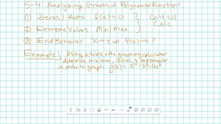 Hon Alg 2 5 4 Notes [upl. by Eileek108]