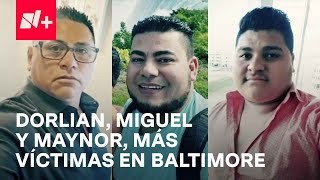 Ellos eran Dorlian Maynor y Miguel víctimas del colapso de puente en Baltimore  En Punto [upl. by Lefty]