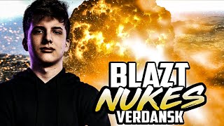 BLAZT NUKES VERDANSK Call of Duty Warzone [upl. by Analram]