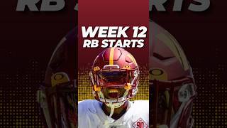 Must Start RBs for Week 12 [upl. by Hesketh]