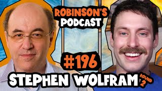 Stephen Wolfram The Fundamental Theory of the Universe  Robinsons Podcast 196 [upl. by Ehling448]