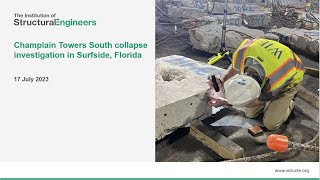 Champlain Towers South collapse investigation in Surfside Florida [upl. by Hoffer]