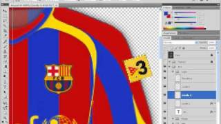 Kit Design  Creare maglie calcio tutorial base pt3 [upl. by Araf827]