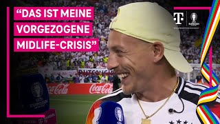 Felix Lobrecht lässt Robin Gosens Tränen lachen  UEFA EURO 2024  MAGENTA TV [upl. by Aillemac]