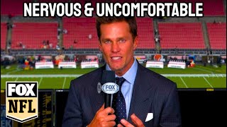 Tom Bradys Broadcasting Debut With Fox Couldn’t Have Gone Any Worse [upl. by Ynolem]