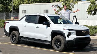 I Drive The Chevy Silverado EV For The First Time The New Ultimate Electric Pickup Truck [upl. by Hurwitz815]