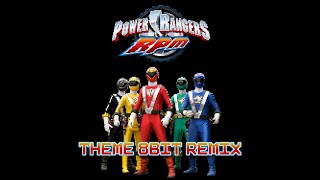 Power Rangers RPM  Opening Theme  8bit Remix [upl. by Ahsinyd]