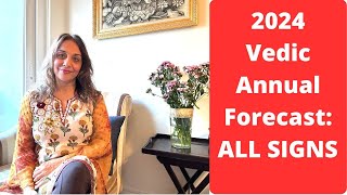 2024 Vedic Annual Forecast Highlights for ALL SIGNS [upl. by Netsryk558]