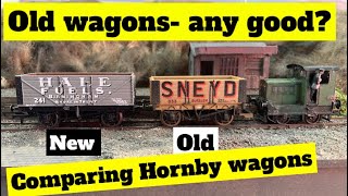 Should YOU buy old wagons Comparing old and new Hornby wagons [upl. by Nairim]