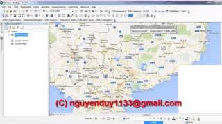 ArcGIS Thêm lớp Google MapSatellite vào ArcMap sử dụng công cụ ArcGoogle [upl. by Marjy]