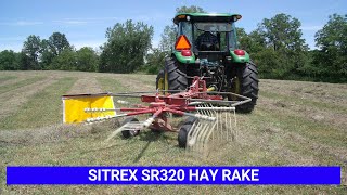 Sitrex SR320 Hay rake  Ford Distributing [upl. by Enenaej]