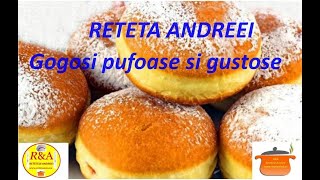 Gogosi dulci si pufoasereteta andreeiretetameaeu [upl. by Ahsitra]