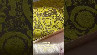 Unbox the Versace Yellow Diamond Set w me💛✨versace yellowdiamond unboxing unboxingvideo [upl. by Atiuqahs]