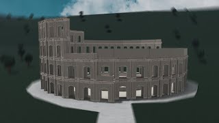 Welcome to the Colosseum  ROBLOX BLOXBURG  tour [upl. by Eninotna]