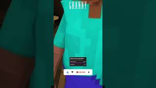 Minecraft Granny Bed glitch shorts granny youtubeshorts [upl. by Nnairek]