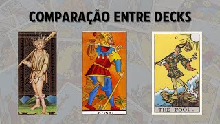 COMO O TAROT MUDOU COM O TEMPO COMPARAÇÃO ENTRE VISCONTI SFORZA MARSELHA E RIDER WAITE SMITH [upl. by Flin]