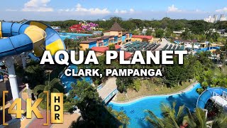 Full Tour at the NEWEST Waterpark in the Philippines  AQUA PLANET  4K HDR  Clark Pampanga [upl. by Ethan157]