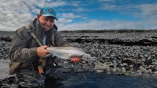 Vlog from the coast  FLYFISHING for SEATROUT [upl. by Thaddus968]