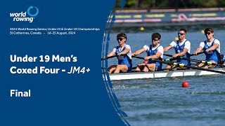 2024 World Rowing Under 19 Championships  Under 19 Mens Coxed Four  Final [upl. by Ayin]