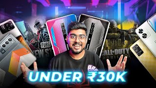 Top 5 Best GAMING Smartphone under ₹30000 in 2023  Best MidRange Flagship Phone Under Rs30000 [upl. by Hamish]