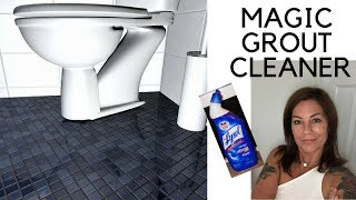 How to clean grout Magic Grout Cleaning Must see [upl. by Frost]