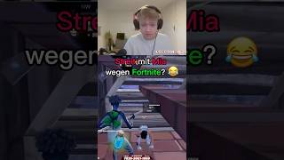 😬Rezon hat Streit mit Mia😬 rezonay twitch fortnite fortnitepro funny short viral [upl. by Stevy]