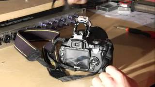 Fixing Nikon Dslr Cameras Flash problems [upl. by Acnaib]