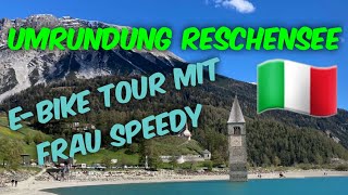 Reschensee  EBike Tour mit Frau Speedy [upl. by Oilisab124]