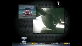 V8 Supercars Abu Dhabi 2010 Whincup Onboard Tyre Cam [upl. by Hgeilhsa577]