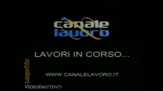 RAI Canale lavoro ident logo testcard diffuso su Satellite HotBird 13°est anno 2002 [upl. by Ahseal]