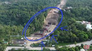 455 Bypass road Alignment from Tigato Cabantian Malagamot Mudiang ILiong Tibungco update [upl. by Aihk]