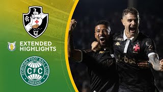 Vasco da Gama vs Coritiba Extended Highlights  Brasilerao Série A  CBS Sports  South America [upl. by Tyika]