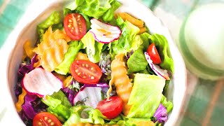 how to make Lettuce salad recipe in just one minute [upl. by Efi]