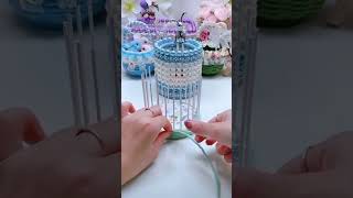 DIY pearls Basket ideas diy craft bestoutofwaste diycrafts shortsviral 5minitscraft [upl. by Ierbua]