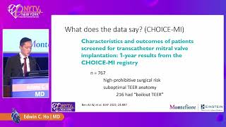 Expanding Mitral TEER Treatable Anatomies What Can Our Current Devices Do  Edwin C Ho MD [upl. by Clintock92]