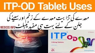 ITP OD Itopride Hydrochloride 150mg tablet uses  Itopride tablet used for  Itopride 150mg tablet [upl. by Llerred]