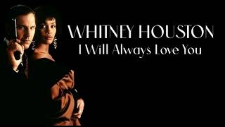 Whitney Houston  I Will Always Love You Orig Film Clean Full Instrumental HD Sound 2024 [upl. by Aneekat]