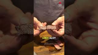 Masak steak kok ribeeeettt Ternyata ini alasannya 🥩 steakcooking steakhouse steak [upl. by Ayanal]