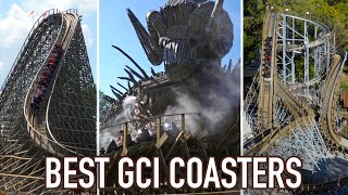 Top 10 Roller Coasters by Great Coasters International GCI [upl. by Adur16]