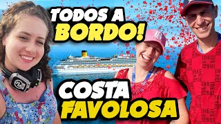 🚢 4 dias a bordo do CRUZEIRO COSTA FAVOLOSA  Temporada brasileira 20232024 Vlog [upl. by Huberto]