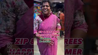 ZIP amp GO SAREES  HAPPY CUSTOMERS  sreesaisilks [upl. by Ayardna335]